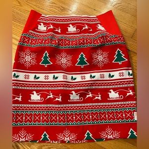 - Christmas oppo suits skirt